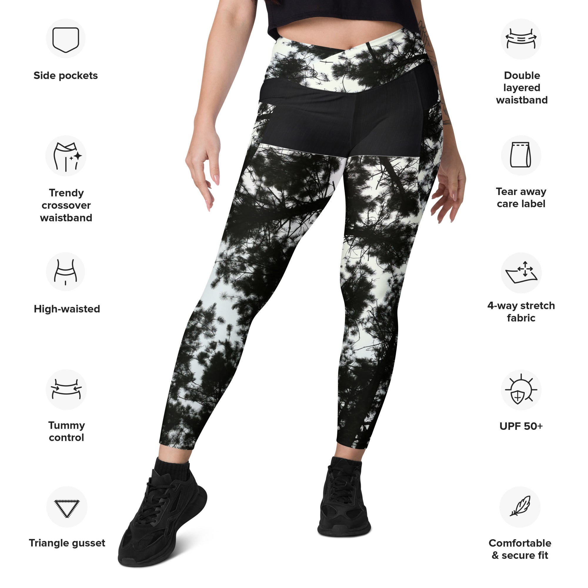 yoga-leggings-with-pockets-crossover-high-waist-black-white-alpine-air-wickedyo7